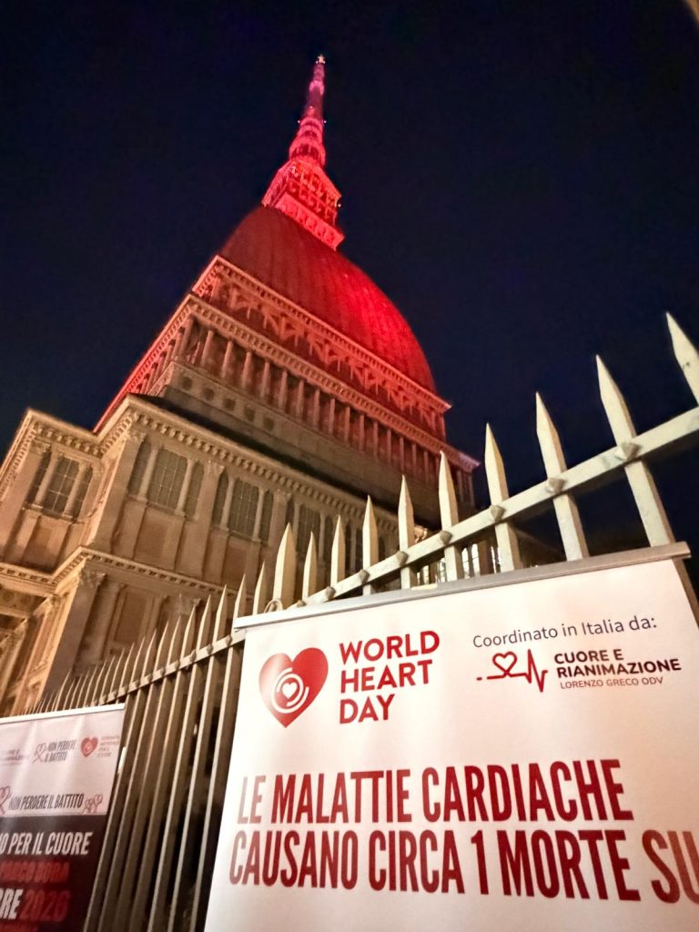 GIORNATA MONDIALE PER IL CUORE 2026: IL PIEMONTE NON PERDE IL BATTITO